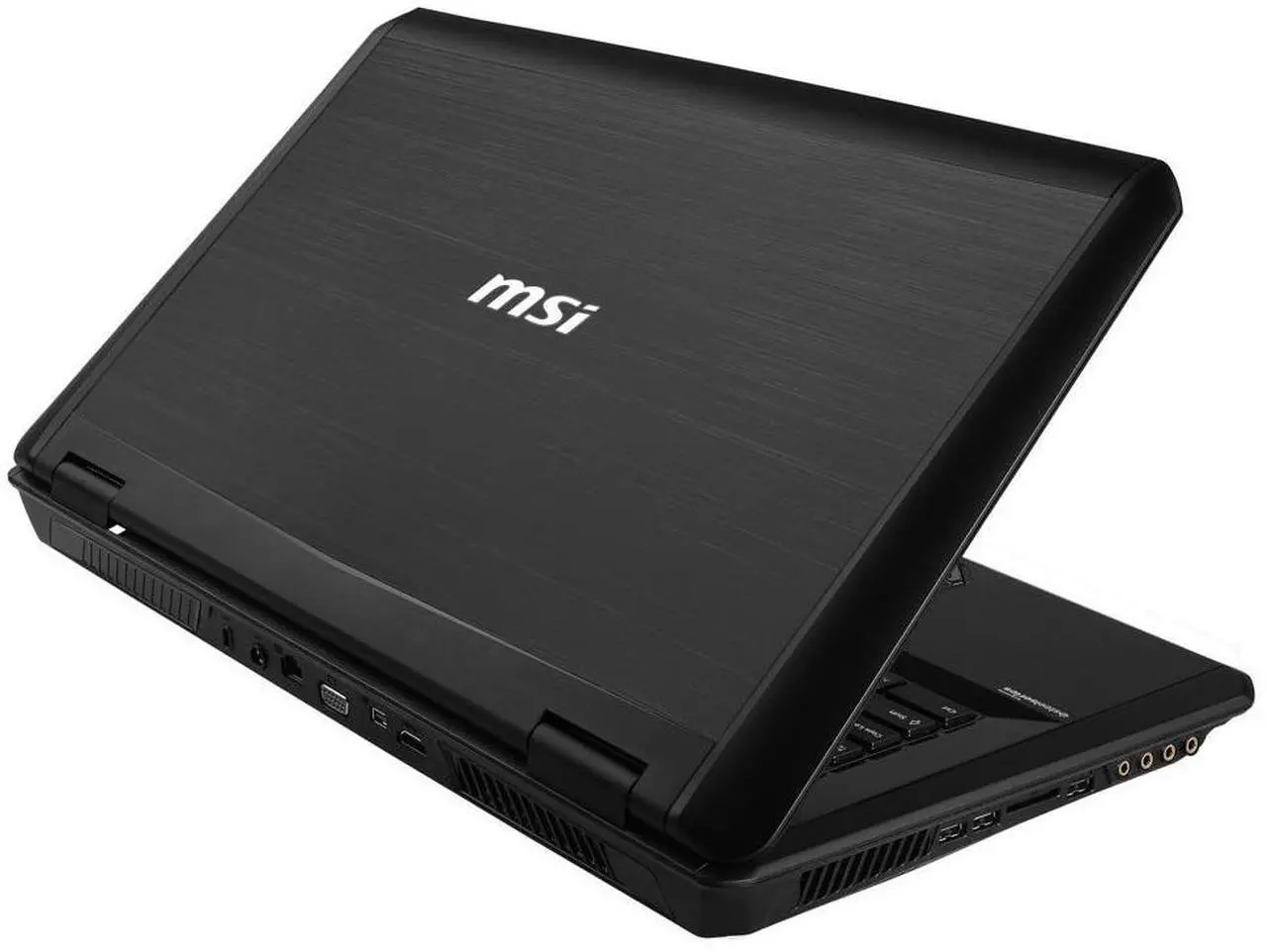 Alt view image 6 of 7 - MSI GT70 OND 17.3" FHD Gaming Laptop ( Intel Core i7-3630QM 2.40Ghz, 16GB Ram Memory, 80GB SSD + 1TB Hard Drive, Nvidia GeForce GTX 675MX 4GB Graphics, Windows 11 Home ) Blu-ray, Grade A