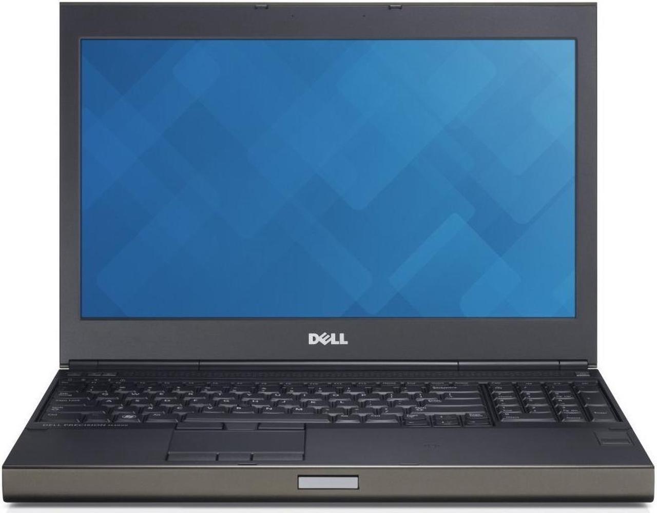 Dell Precision M4800 15in Notebook PC - Intel Core i7-4800MQ 2.7GHz 16GB 250 SSD DVDRW Windows 10 Pro (Renewed)