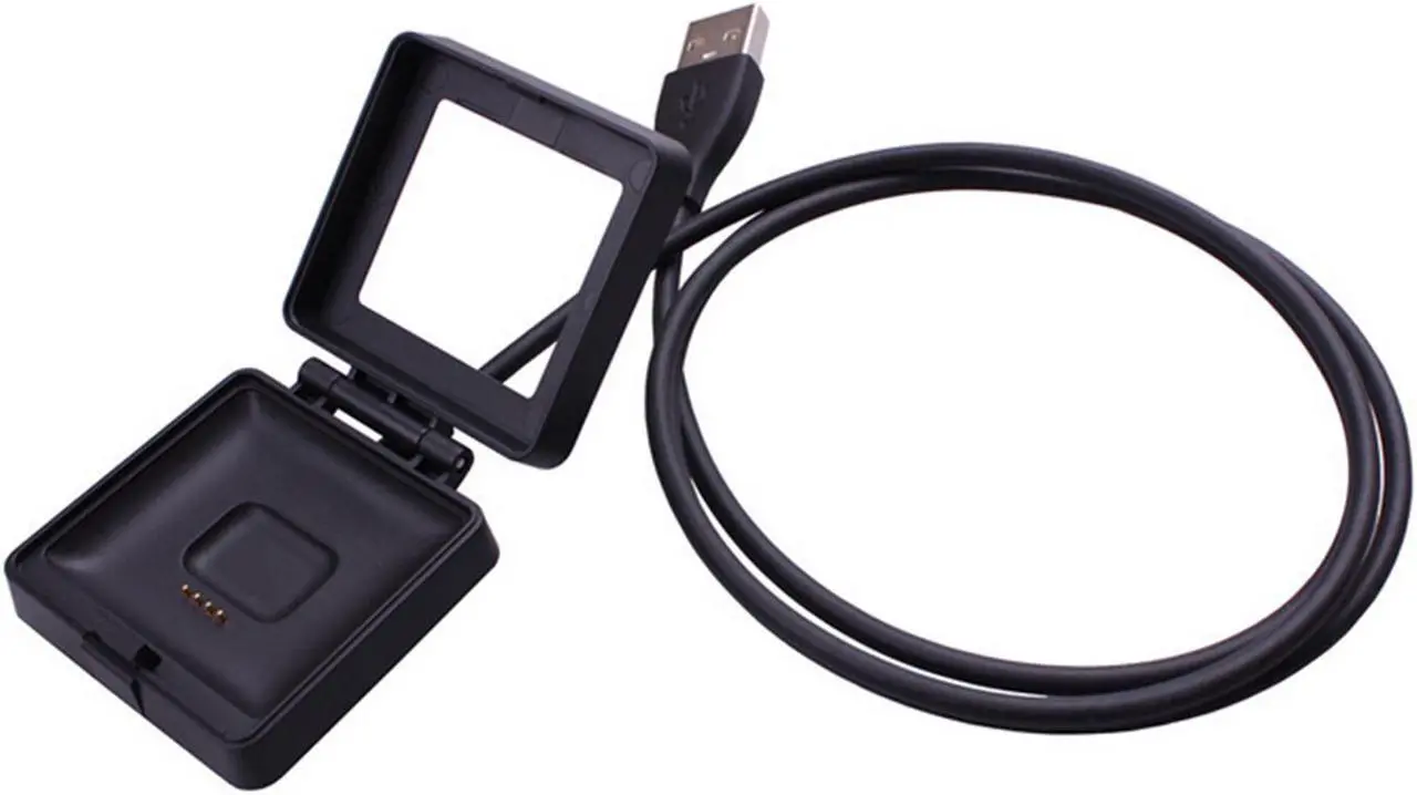 Alt view image 7 of 7 - Fitbit Blaze Charger, XIUMEI Replacement USB Charging Cable or Charging Stand for Fitbit Blaze Smart Fitness Watch