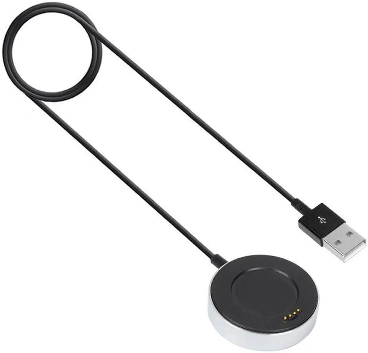Main image of Huawei Smart watch Charger[Stainless Frame],Portable Desktop stand Replacement Magnetic Cradle Charger for Huawei W1