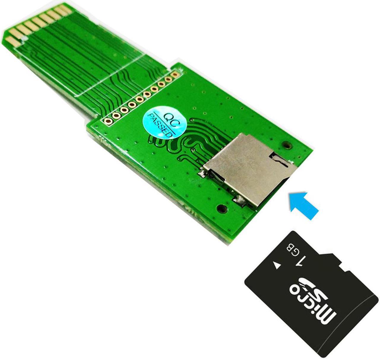Alt view image 2 of 7 - SDHC SD card / Micro SD /TF Card to SD Extension Adapter