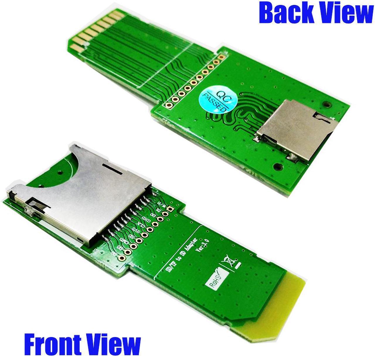Alt view image 3 of 7 - SDHC SD card / Micro SD /TF Card to SD Extension Adapter