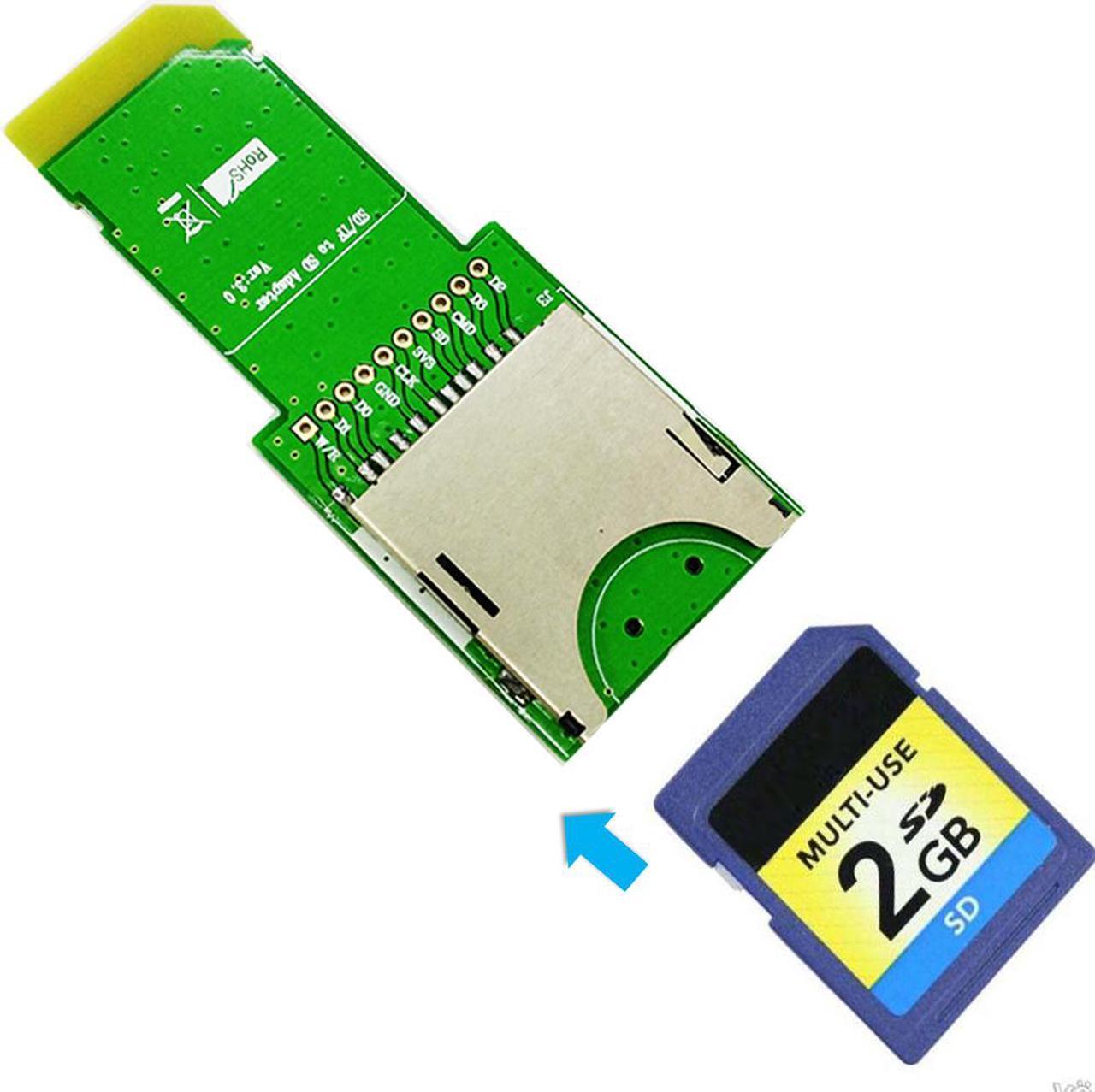 Alt view image 7 of 7 - SDHC SD card / Micro SD /TF Card to SD Extension Adapter
