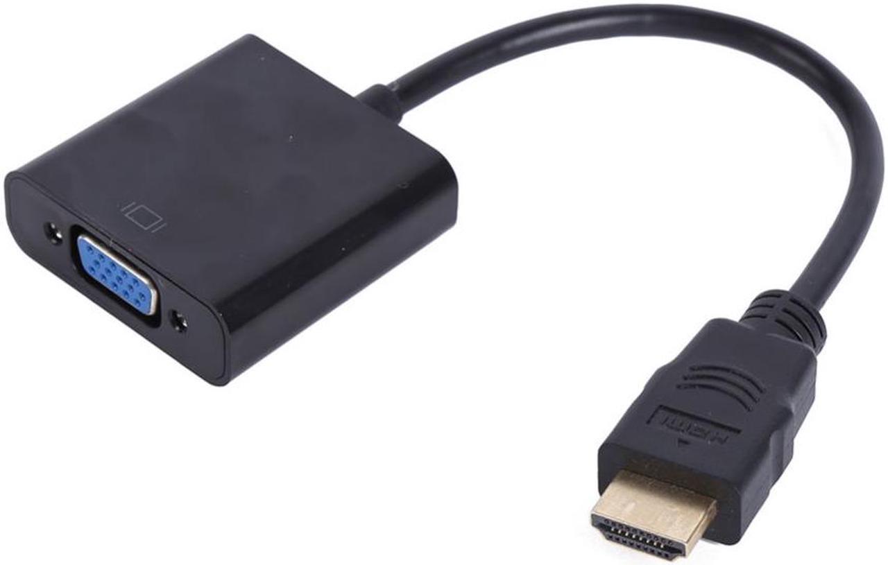 1080P HDMI Male to VGA Female Video Converter Adapter Cable for PC DVD HDTV TV