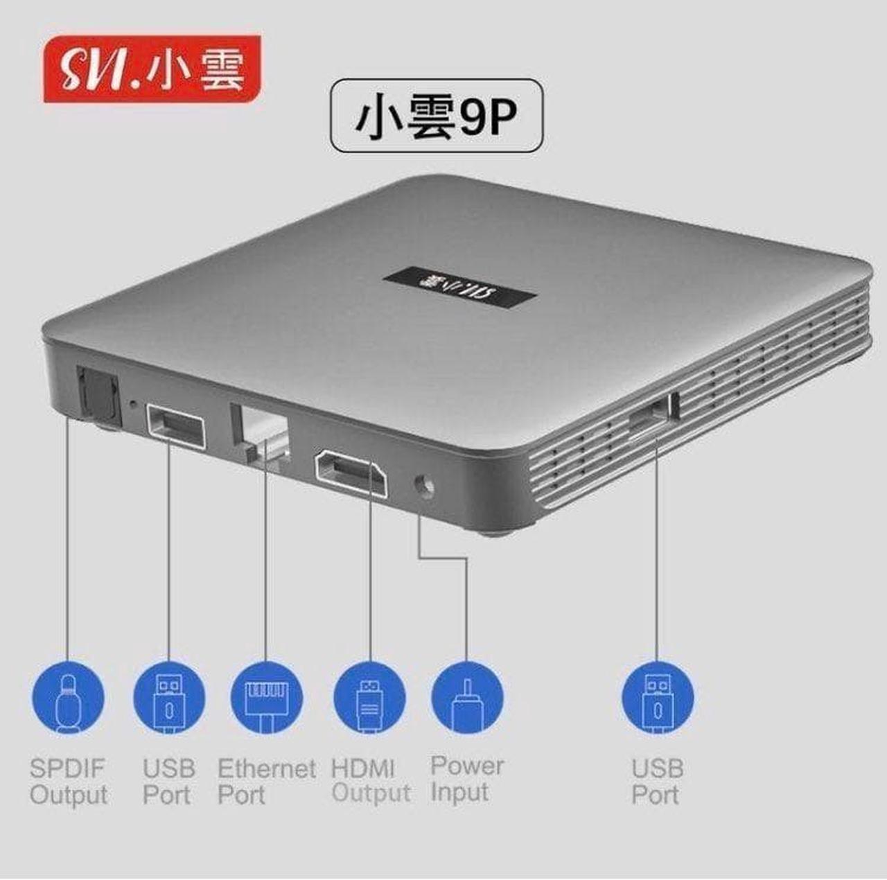Alt view image 2 of 12 - SVICLOUD 9P TV Box [ 2023 LATEST] Android 12.0, AV1 High-definition picture quality, Dolby Audio, Home Theater, 2.4G+5.8G WIFI, AI Voice Remote Control,