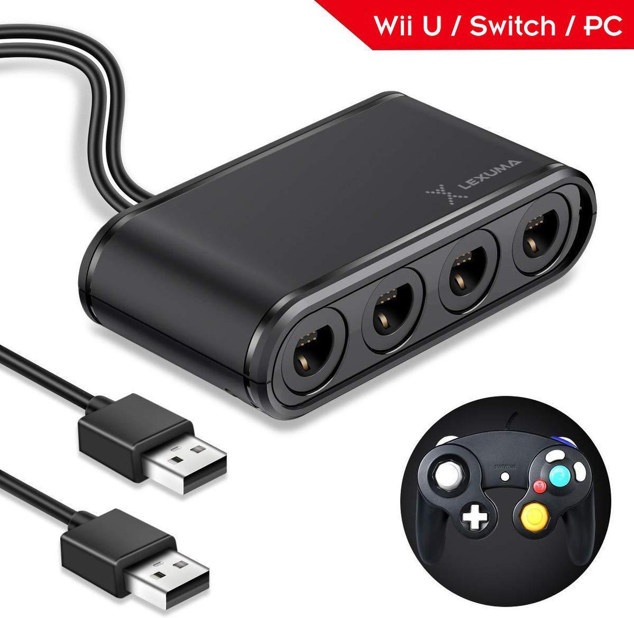 Main image of GameCube Controller Adapter for Wii U, Nintendo Switch and PC USB