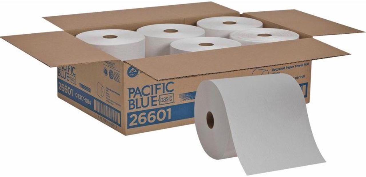 Alt view image 10 of 17 - Georgia Pacific 26601 Envision High-Capacity Nonperforated Paper Towel, 7-7/8 x 800', White, 6/Carton