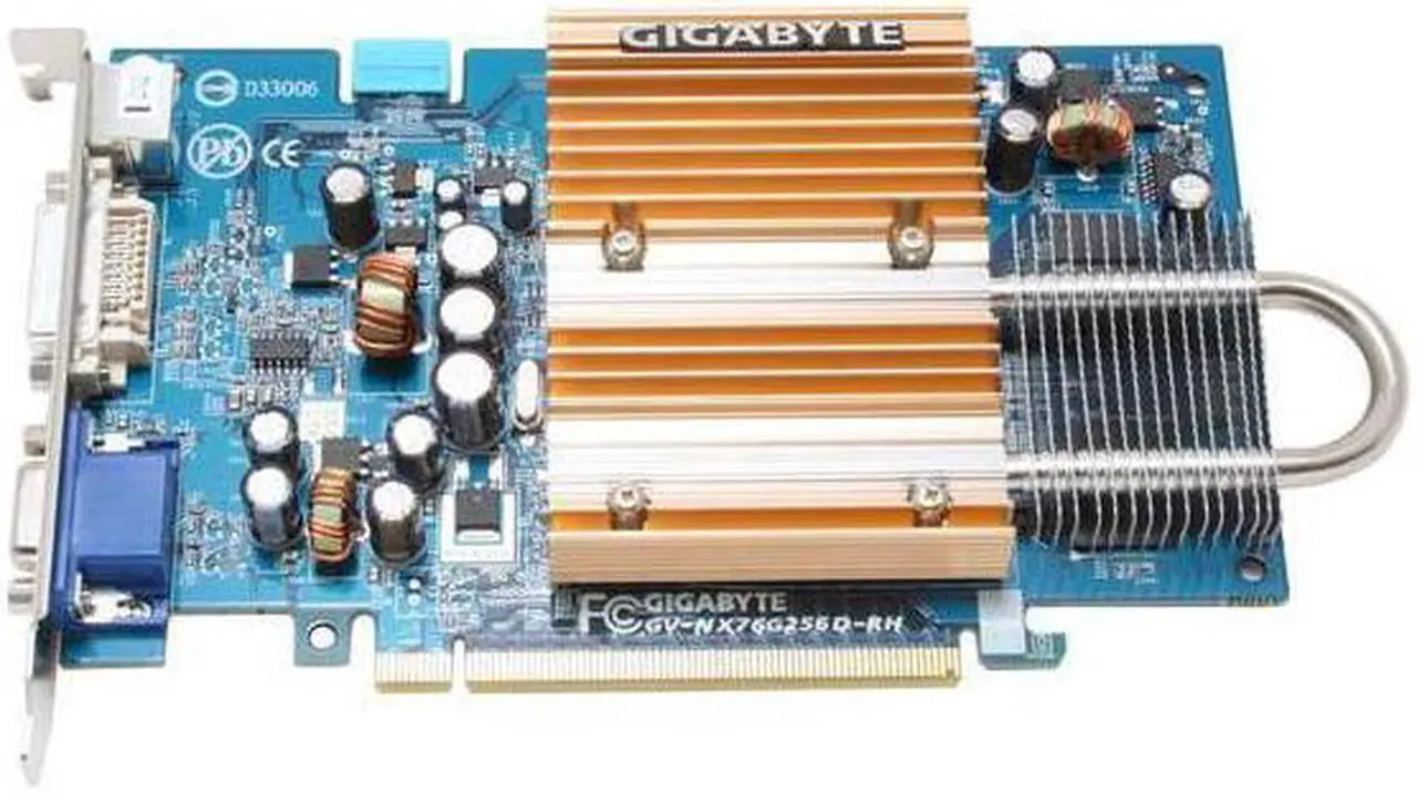 Alt view image 2 of 3 - GIGABYTE GeForce 7600GS Video Card GV-NX76G256D-RH