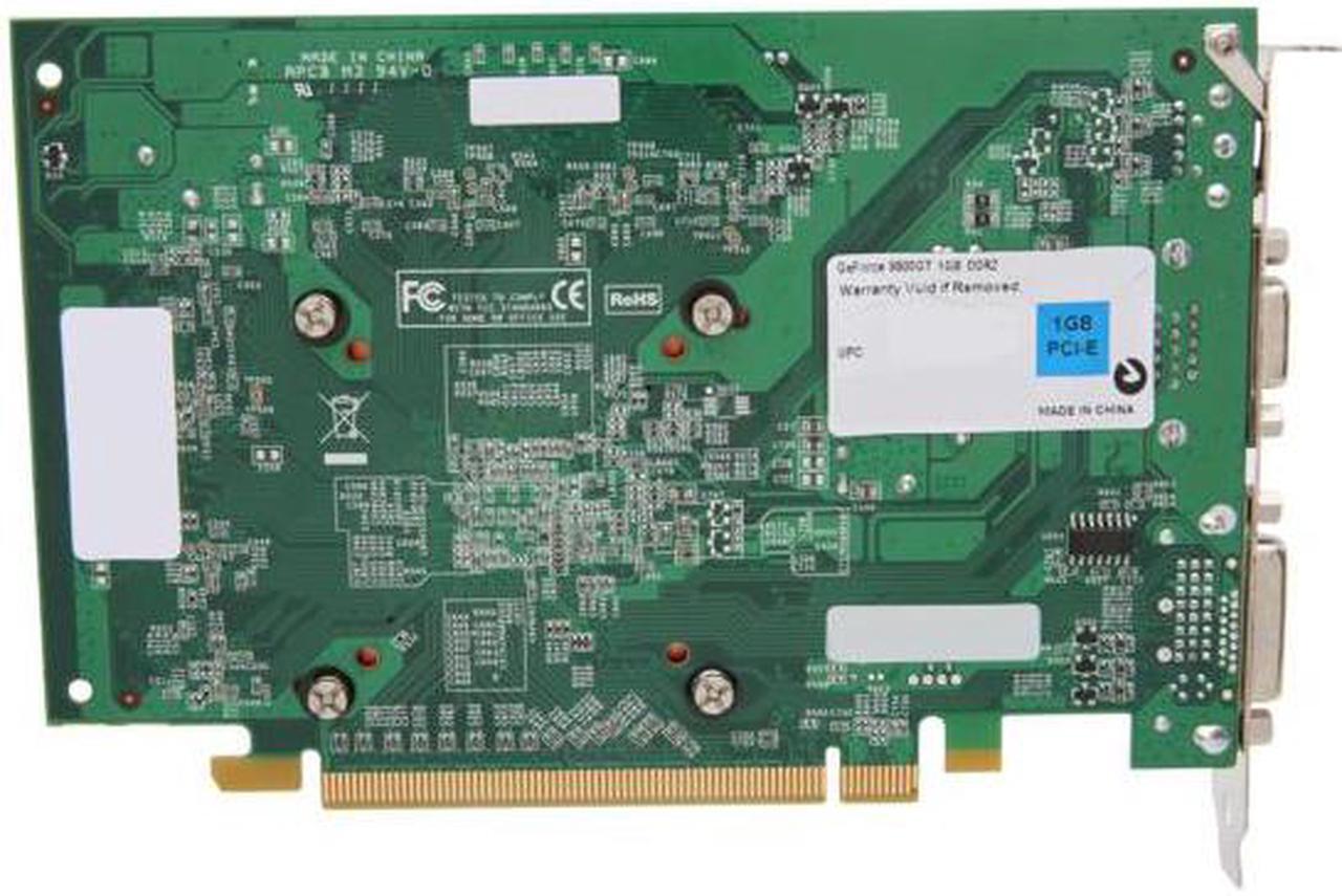 Alt view image 3 of 5 - EVGA GeForce 9500 GT DirectX 10 01G-P3-N958-LR 1GB 128-Bit DDR2 PCI Express 2.0 x16 HDCP Ready Video Card