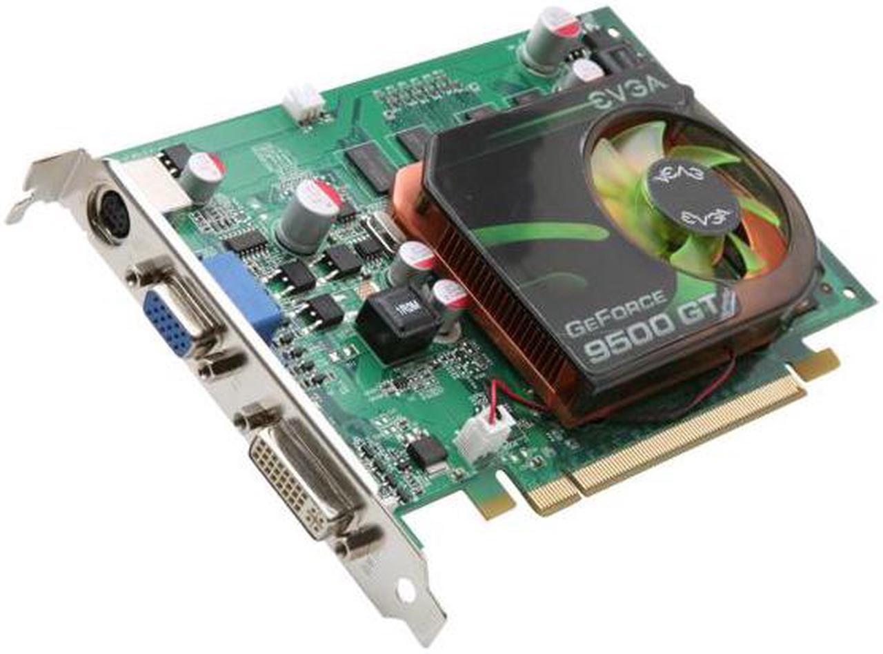 Main image of EVGA GeForce 9500 GT DirectX 10 01G-P3-N958-LR 1GB 128-Bit DDR2 PCI Express 2.0 x16 HDCP Ready Video Card