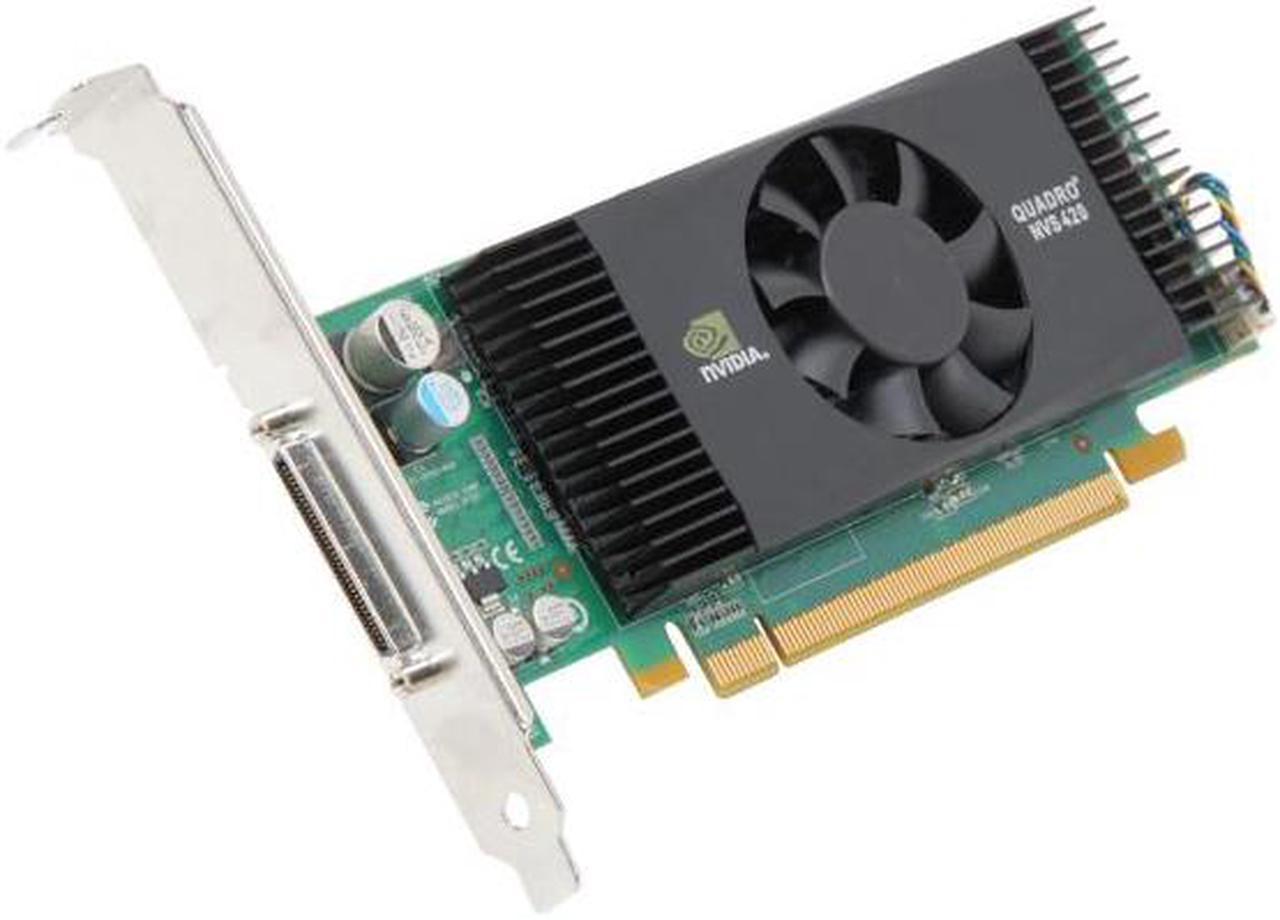 PNY VCQ420NVS-X16-PB Quadro NVS 420 512MB 128-bit GDDR3 PCI Express x16 Low Profile Ready Workstation Video Card