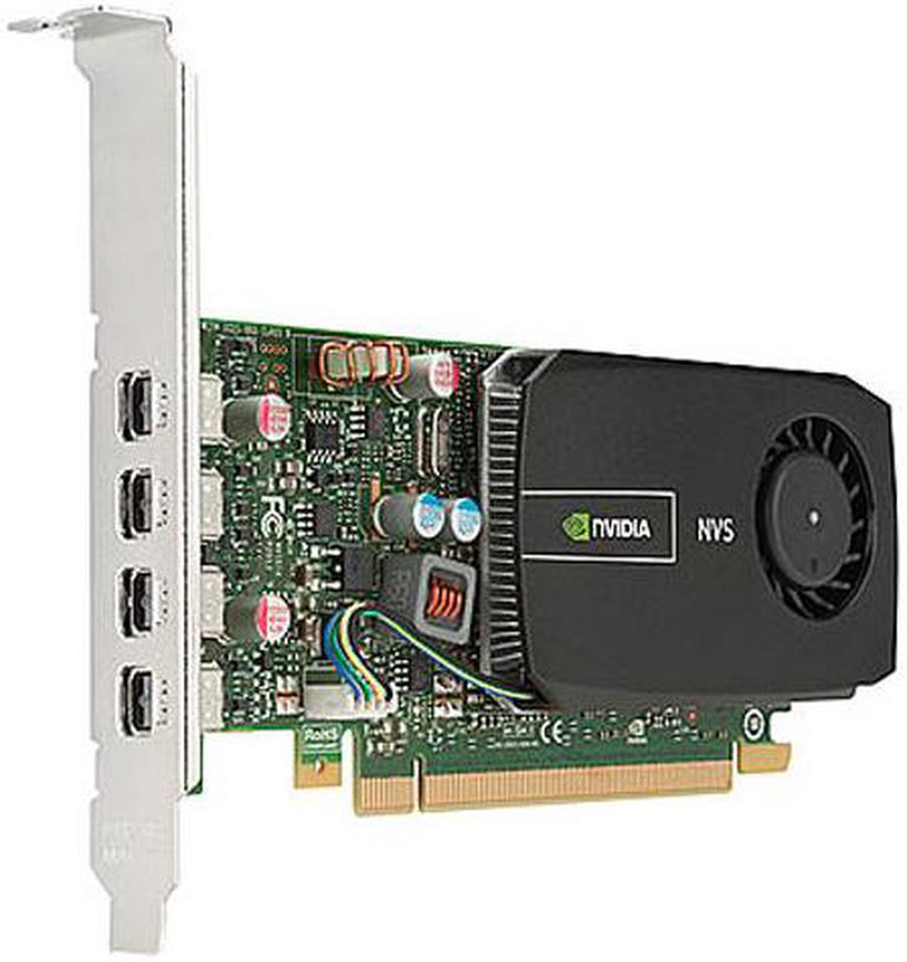 DELL 9NPC8 NVS 510 2GB 128-bit DDR3 PCI Express 3.0 x16 HDCP Ready Workstation Video Card (Low-Profile)