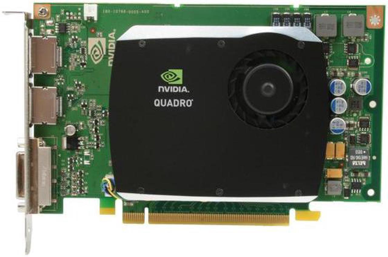 Alt view image 3 of 3 - HP 519295-001 Quadro FX 580 512MB 128-bit GDDR3 PCI Express 2.0 x16 Workstation Video Card