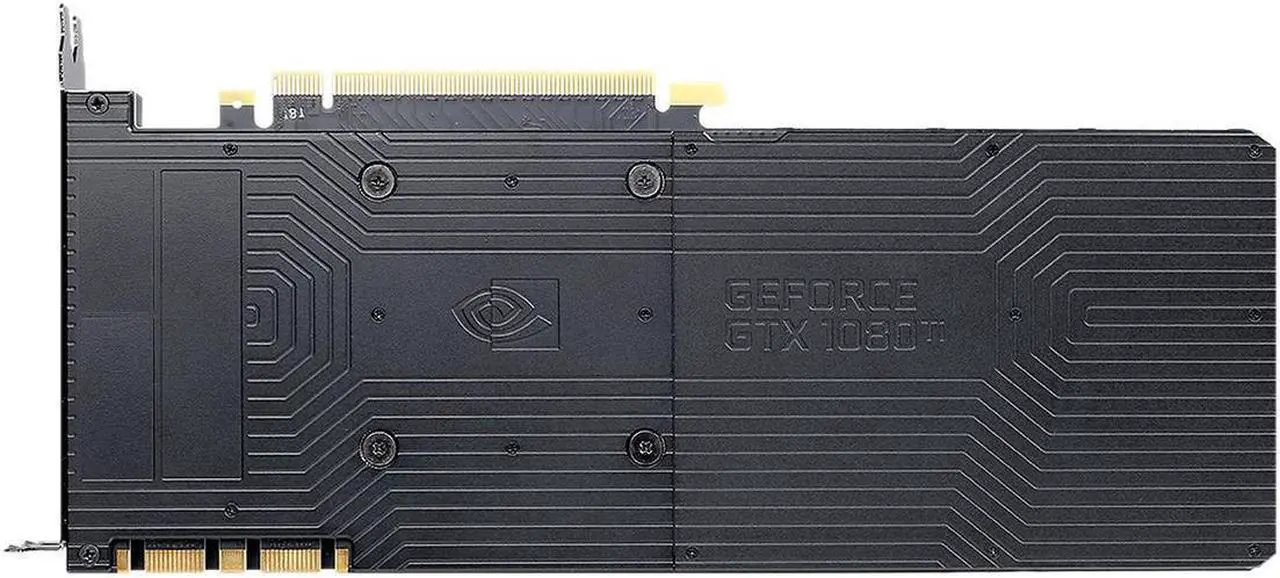 Alt view image 5 of 5 - NVIDIA 900-1G611-2550-000 GeForce GTX 1080 Ti Founders Edition DirectX 12 11GB 352-Bit GDDR5X PCI Express 3.0 x16 HDCP Ready SLI Support Video Card