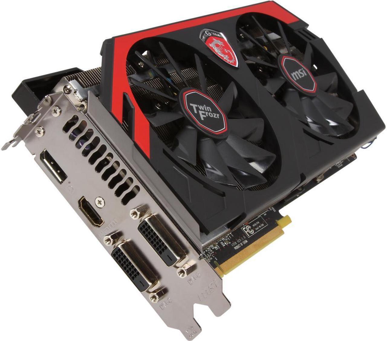 MSI Radeon R9 290 GAMING 4GB 512-bit GDDR5 PCI Express 3.0 x16 HDCP Ready CrossFireX Support Video Card