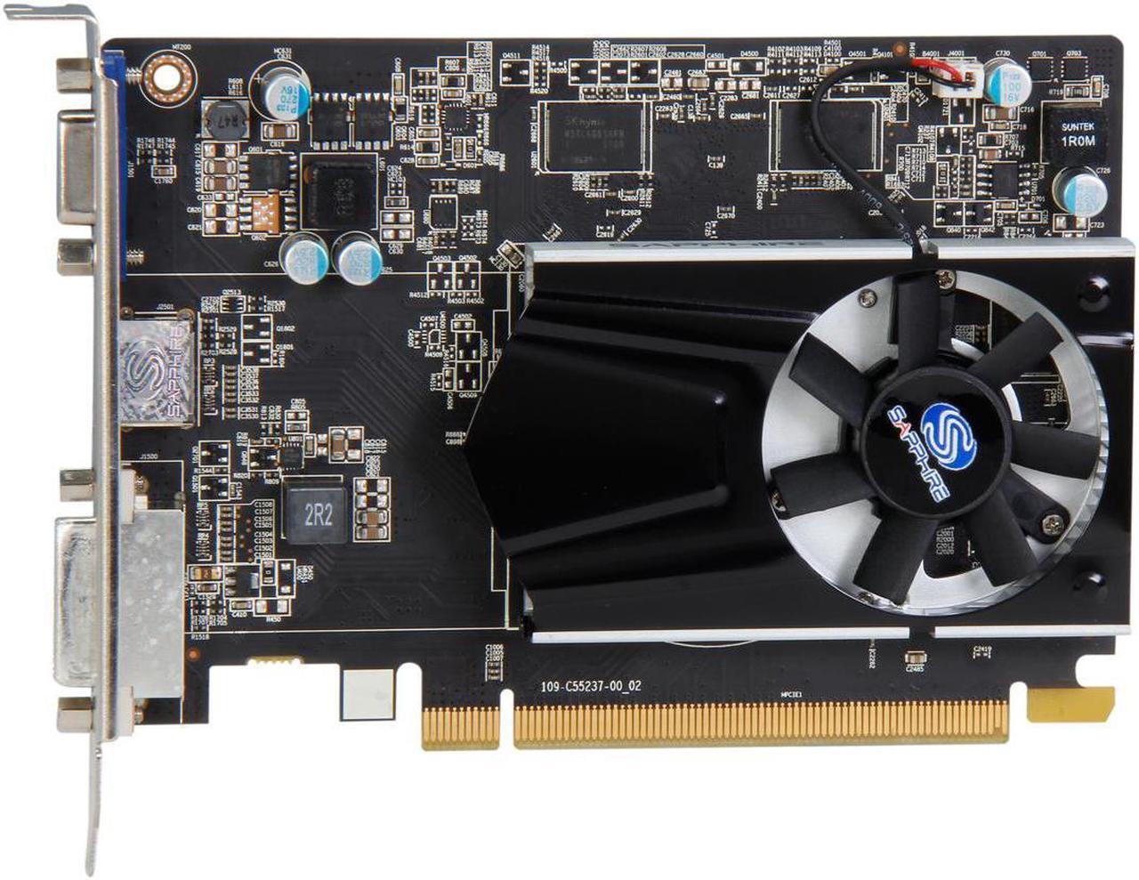 Alt view image 2 of 3 - SAPPHIRE Radeon R7 240 DirectX 11.2 11216-02-20G  4GB 128-Bit DDR3 CrossFireX Support Video Card