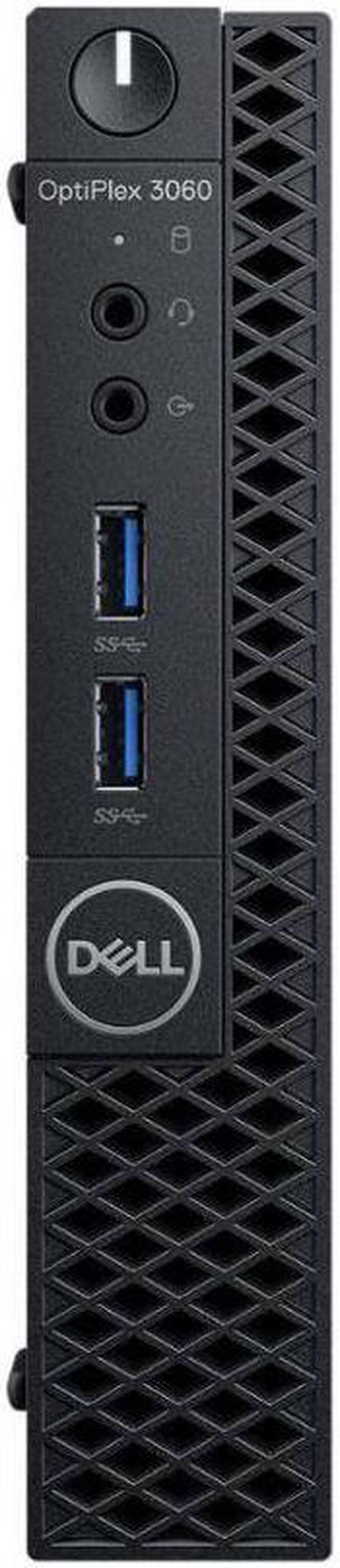 Main image of Dell OptiPlex 3000 3060 Desktop Computer - Intel Core i5 (8th Gen) i5-8500T 2.10 GHz - 32 GB DDR4 SDRAM - 1 TB SSD - 802.11ac - Windows 10 Pro 64-bit (English/French/Spanish) - Micro PC