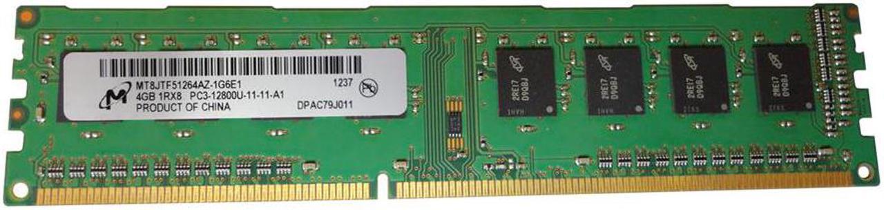 MICRON Mt8Jtf51264Az-1G6E1  Memory For Desktop Memory