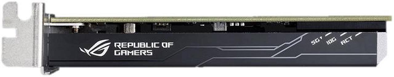 Alt view image 2 of 7 - ASUS ROG AREION 10G Express 10Gbps Ethernet PCIe expansion Card RJ-45