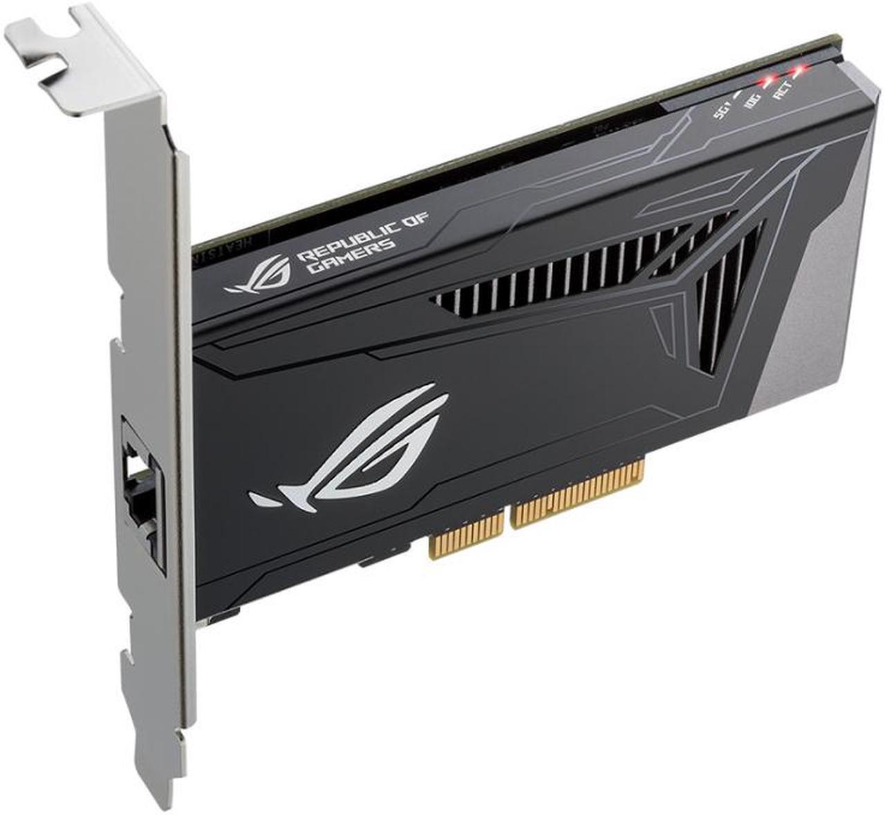 Alt view image 3 of 7 - ASUS ROG AREION 10G Express 10Gbps Ethernet PCIe expansion Card RJ-45