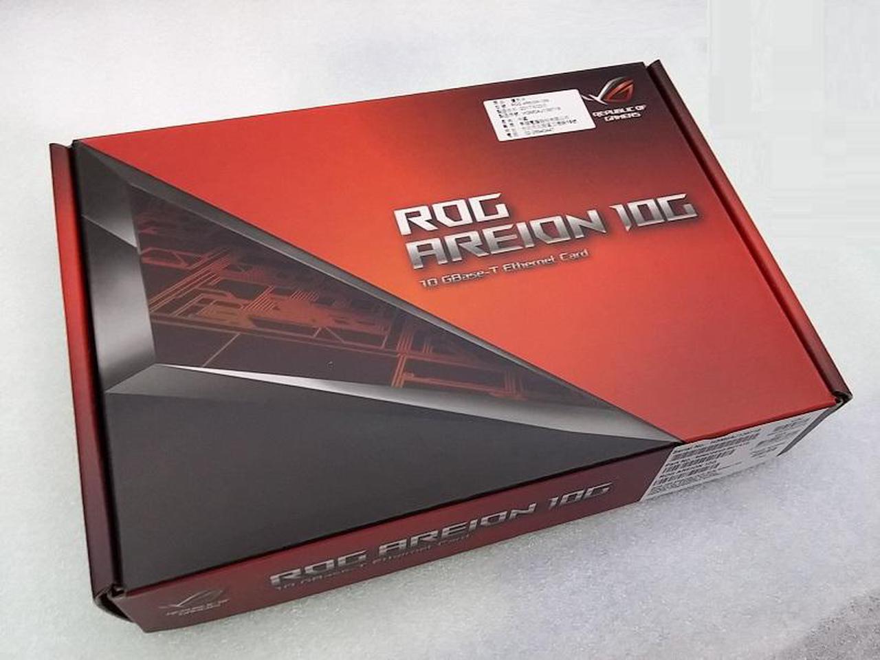Alt view image 7 of 7 - ASUS ROG AREION 10G Express 10Gbps Ethernet PCIe expansion Card RJ-45