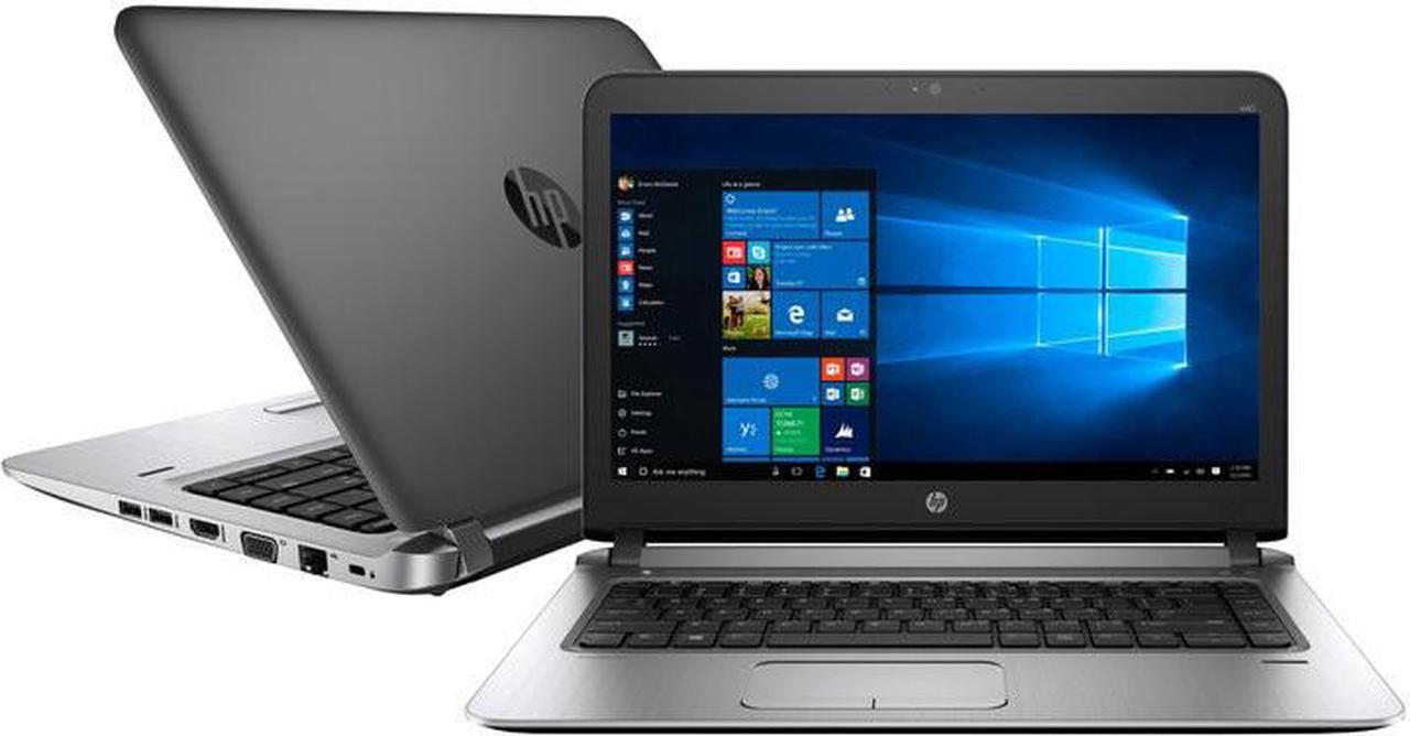 Grade B HP ProBook 440 G3 14" 1366x768 laptop, Intel Core i5-6200u 2.3GHz, 8 GB DDR4 RAM, 256 GB SSD, Win 10 x64