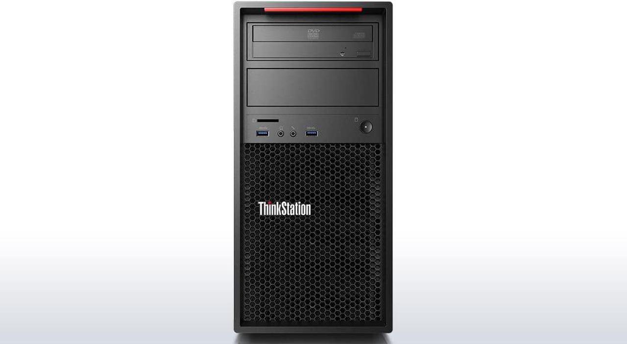 Alt view image 2 of 2 - Lenovo ThinkStation P310 MT Desktop PC, Intel Xeon E3-1270 v5 3.60GHz, 8GB DDR4 RAM, 512GB SSD + 2TB HDD, NVIDIA Quadro K2200, WIFI, Win-10 Pro x64 Grade A