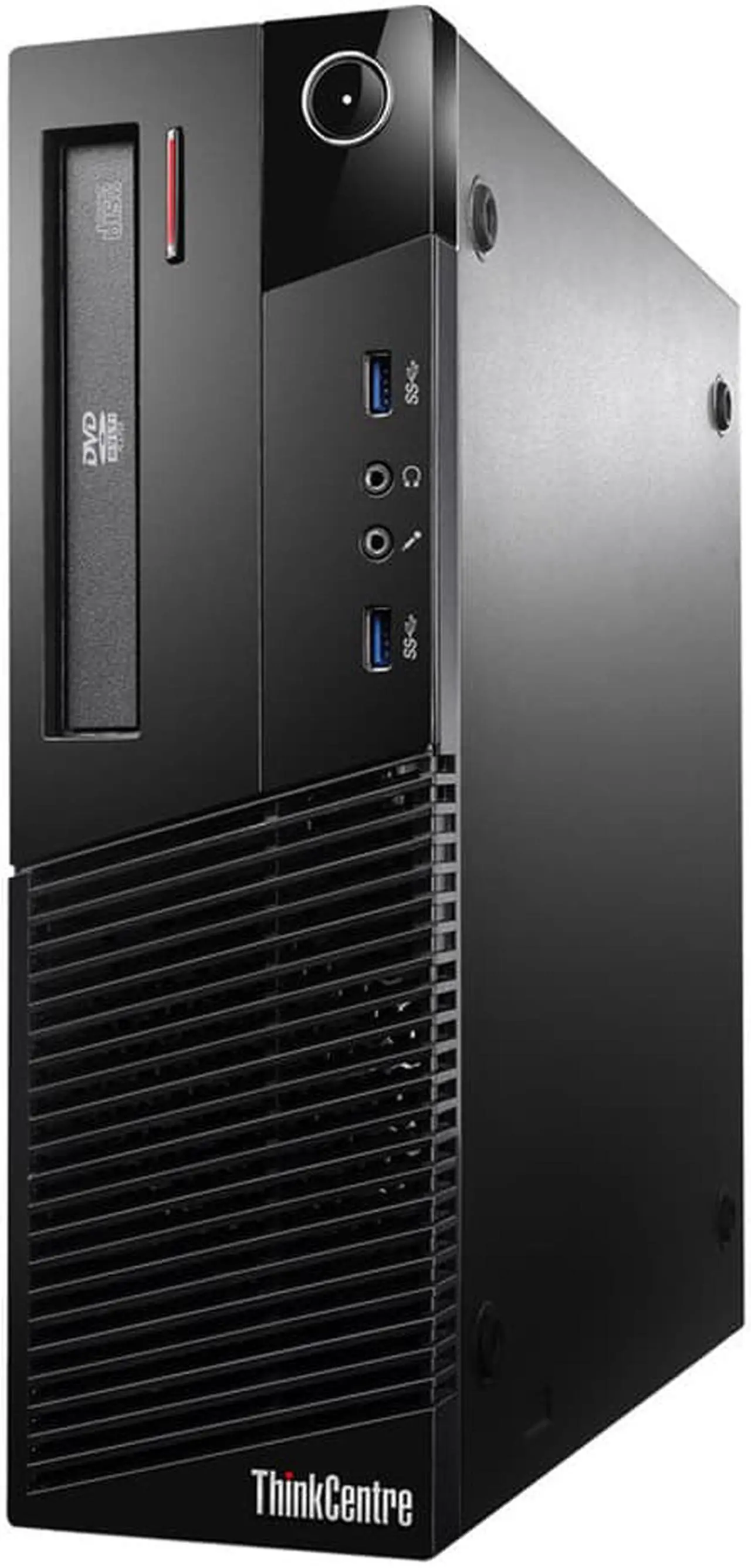 Main image of Lenovo ThinkCentre M93p Small Form Factor Desktop PC, Intel Pentium G3220 3.0GHz, 8GB DDR3 RAM, 500GB HDD, Win-10 Pro x64 Grade B+