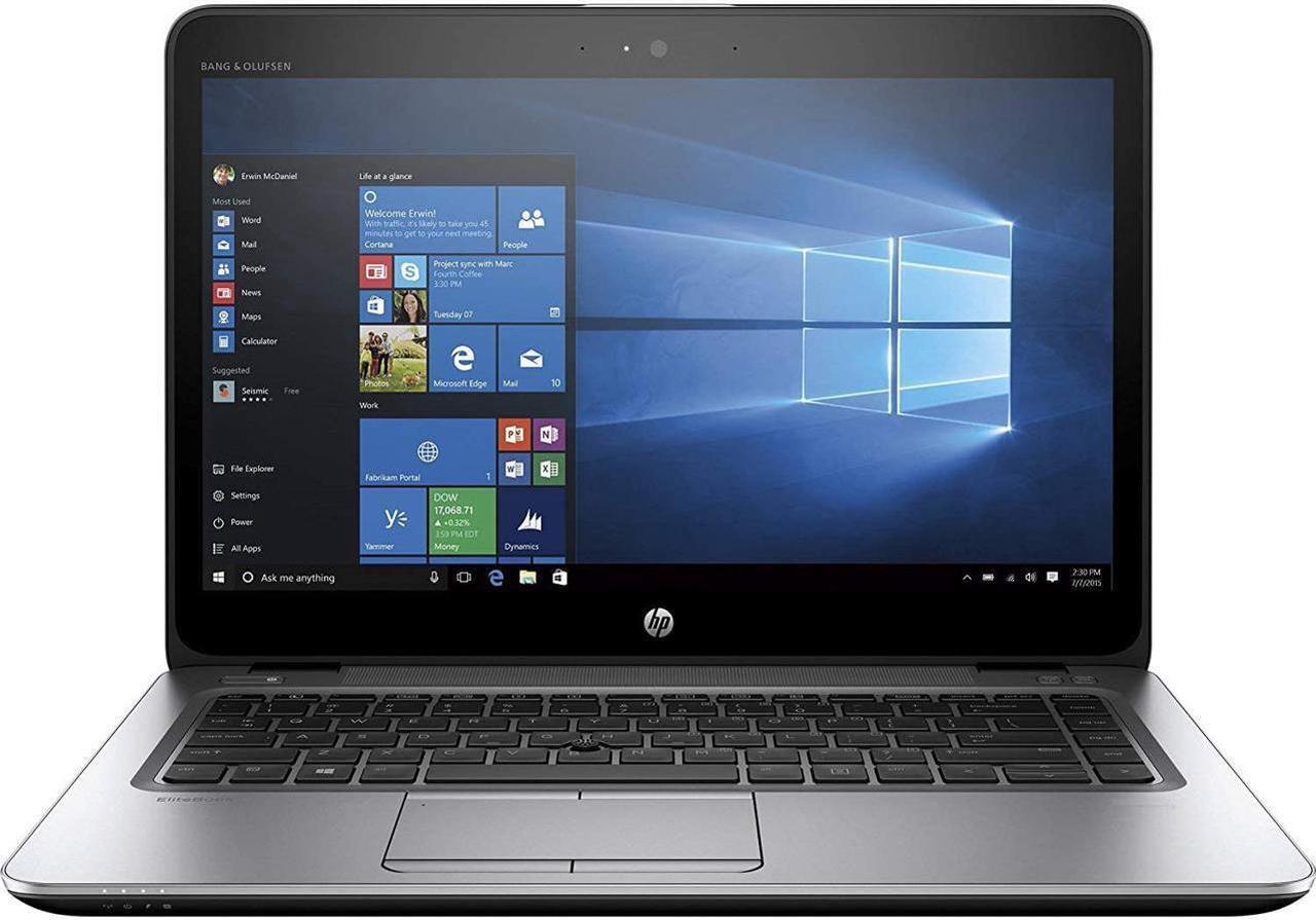 Alt view image 2 of 7 - HP Elitebook 840 G3 14" 1366x768 Laptop PC, Intel Core i5-6300U 2.4GHz, 8GB DDR4 RAM, 256GB SSD, Windows 10 Pro x64 Grade B+