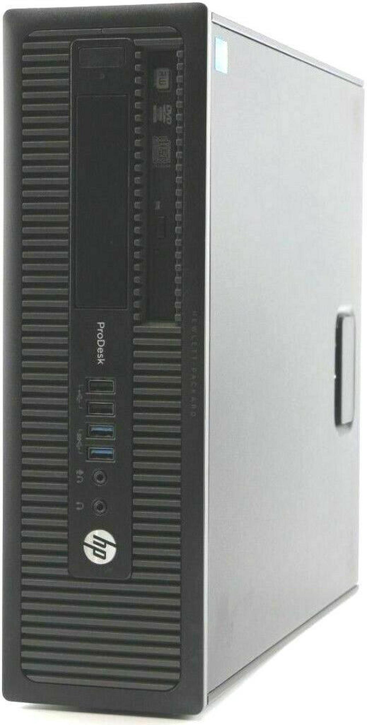 Main image of HP ProDesk 600 G1 SFF Desktop PC, Intel Core i5-4690 3.50GHz, 8GB DDR3 RAM, 256GB SSD, Windows 10 Pro x64 Grade B