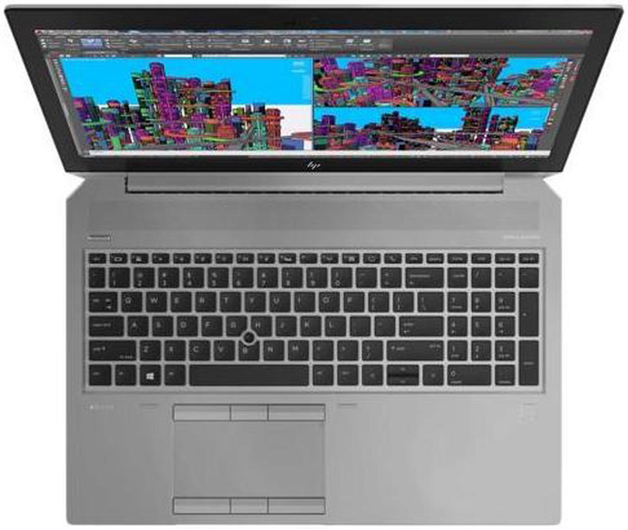 Alt view image 4 of 5 - HP Zbook 15 G5 15.6" 1920x1080 Full HD Workstation PC, Intel Core i7-8850H 2.6GHz, 32GB DDR4 RAM, 512GB M.2 SSD, NVIDIA Quadro P1000, Win 11 Pro Grade A