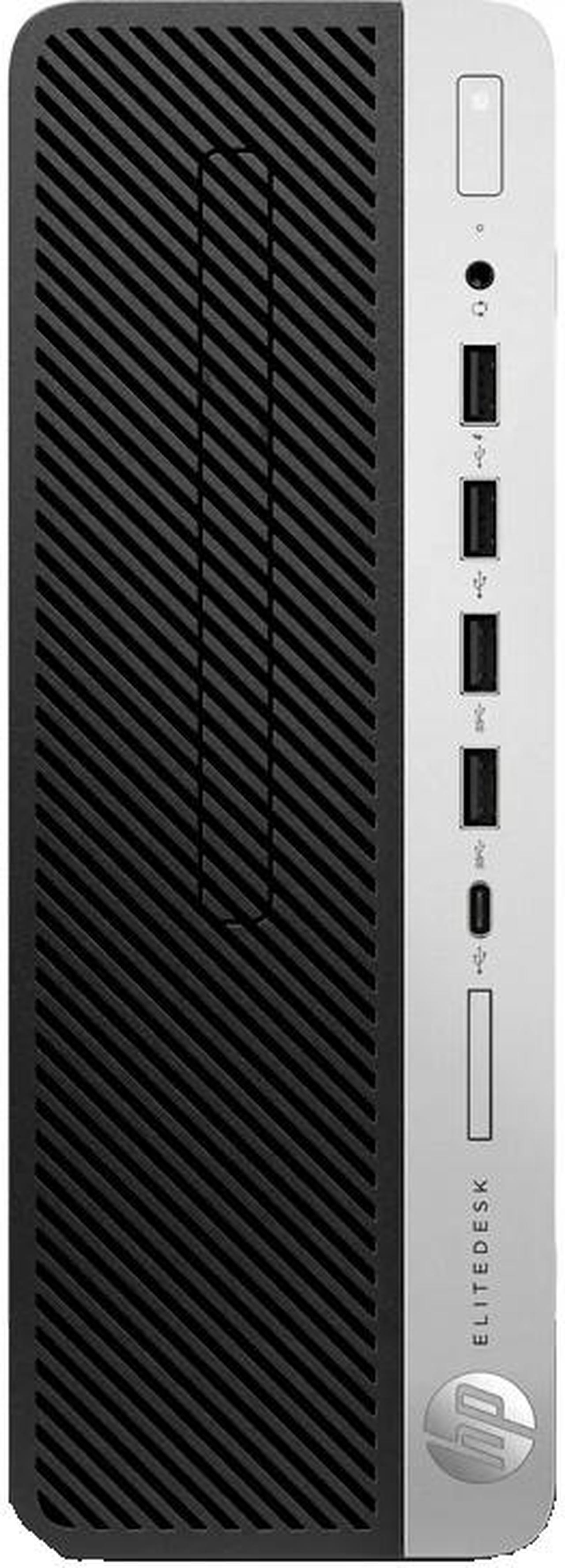 HP EliteDesk 705 G4 SFF Desktop PC, AMD PRO A10-9700 R7 3.5GHz, 16GB DDR4 RAM, 512GB PCIe SSD, Wi-Fi, Win 11 Pro Grade B