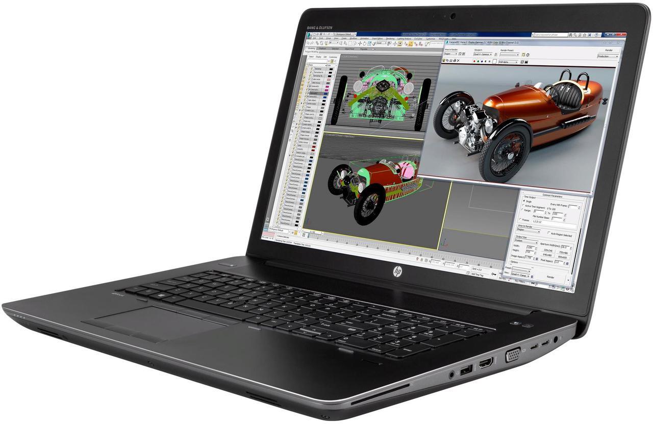 Alt view image 3 of 4 - HP ZBook 17 G3 17.3" 1920x1080 Full HD Mobile Workstation PC, Intel Core i7-6700HQ 2.60GHz, 32GB DDR4 RAM, 1TB NVMe SSD, Intel HD Graphics, Win-11 Pro x64 Grade B