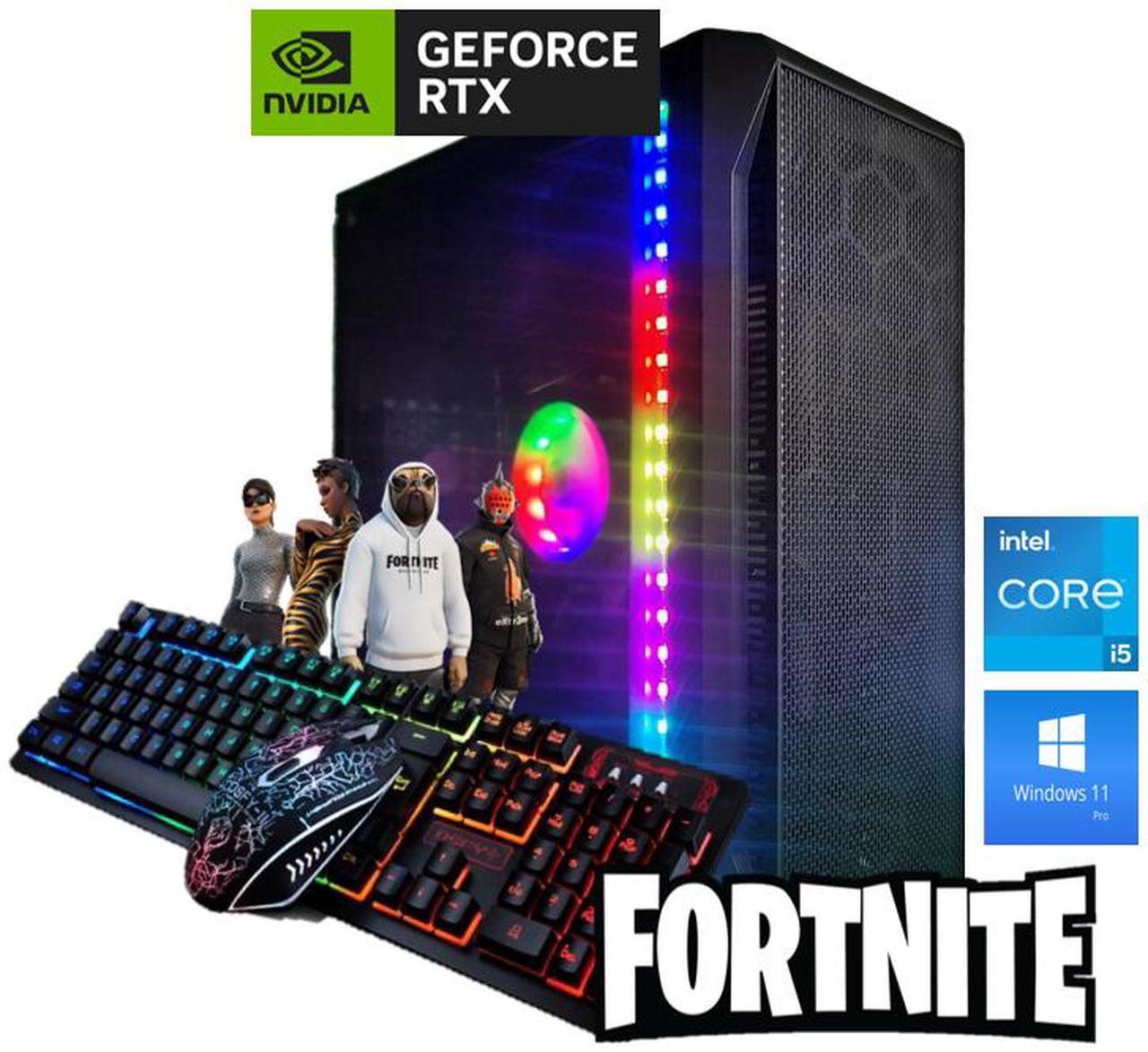 Main image of Odyssey Essentials 2025 V4 Custom Gaming PC, RGB Intel Core i5-8500 upto 4.1GHz, 16GB DDR4 RAM, 1TB NVMe SSD, GeForce RTX 3050, Wi-Fi BT Windows 11 Pro Keyboard & Mouse
