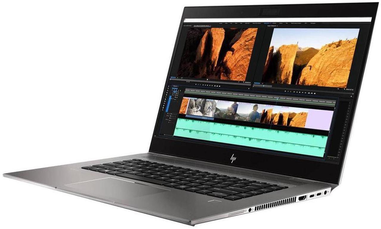Alt view image 3 of 7 - HP ZBook Studio G5 15.6" 1920x1080 FHD IPS Workstation Laptop, Intel Core i7-8750H 2.2GHz, 32GB DDR4 RAM, 1TB NVMe SSD, NVIDIA Quadro P1000, Win 11 Pro Grade B