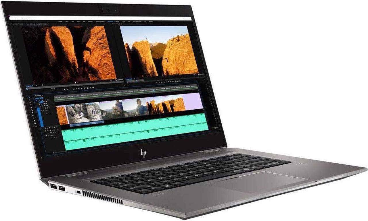 Alt view image 2 of 7 - HP ZBook Studio G5 15.6" 1920x1080 FHD IPS Workstation Laptop, Intel Core i7-8750H 2.2GHz, 32GB DDR4 RAM, 1TB NVMe SSD, NVIDIA Quadro P1000, Win 11 Pro Grade B