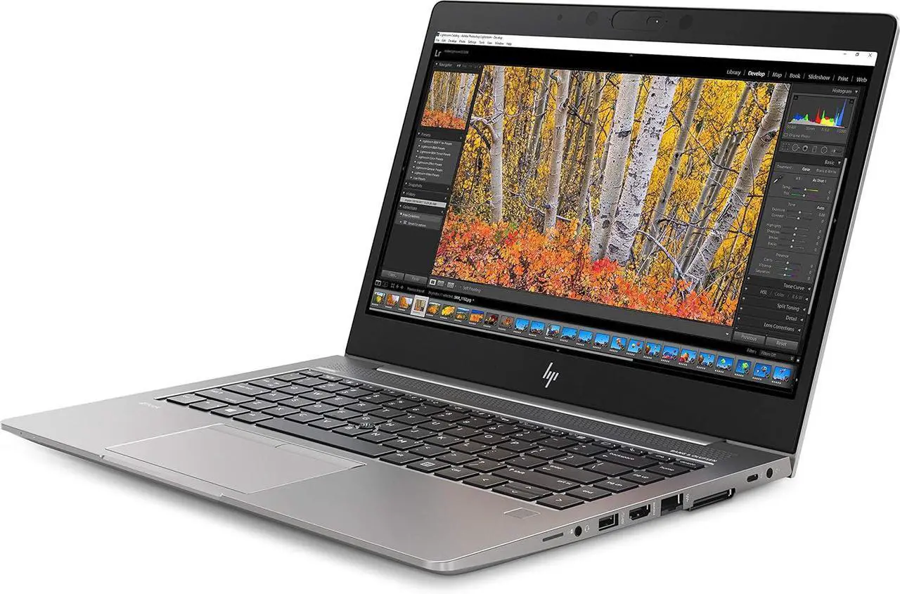 Alt view image 3 of 6 - HP ZBook 14u G5 14" 1920x1080 FHD Workstation Laptop PC, Intel Core i5-8350U 1.7GHz, 32GB DDR4 RAM, 512GB NVMe SSD, Cam, Windows 11 Pro Grade A