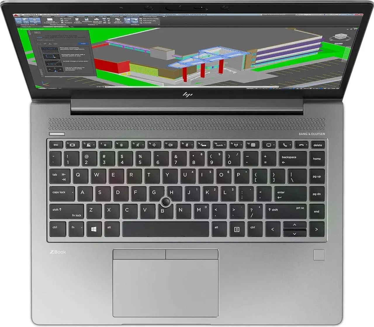 Alt view image 4 of 6 - HP ZBook 14u G5 14" 1920x1080 FHD Workstation Laptop PC, Intel Core i5-8350U 1.7GHz, 32GB DDR4 RAM, 512GB NVMe SSD, Cam, Windows 11 Pro Grade A