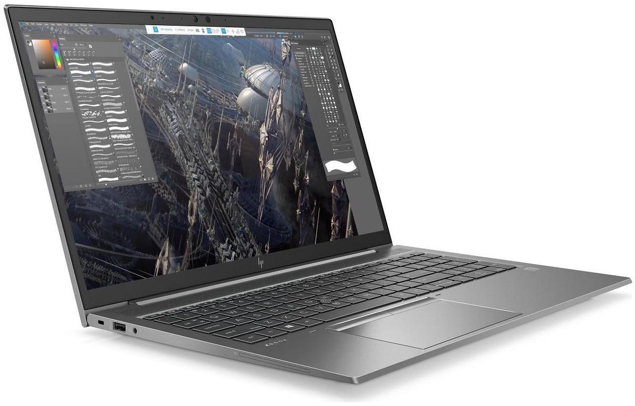 Alt view image 2 of 6 - HP ZBook Firefly 15 G7 15.6" 1920x1080 FHD Mobile Workstation PC, Intel Core i7-10510U 1.8GHz, 32GB DDR4 RAM, 1TB NVMe SSD, UHD Graphics, Windows 11 Pro Grade A