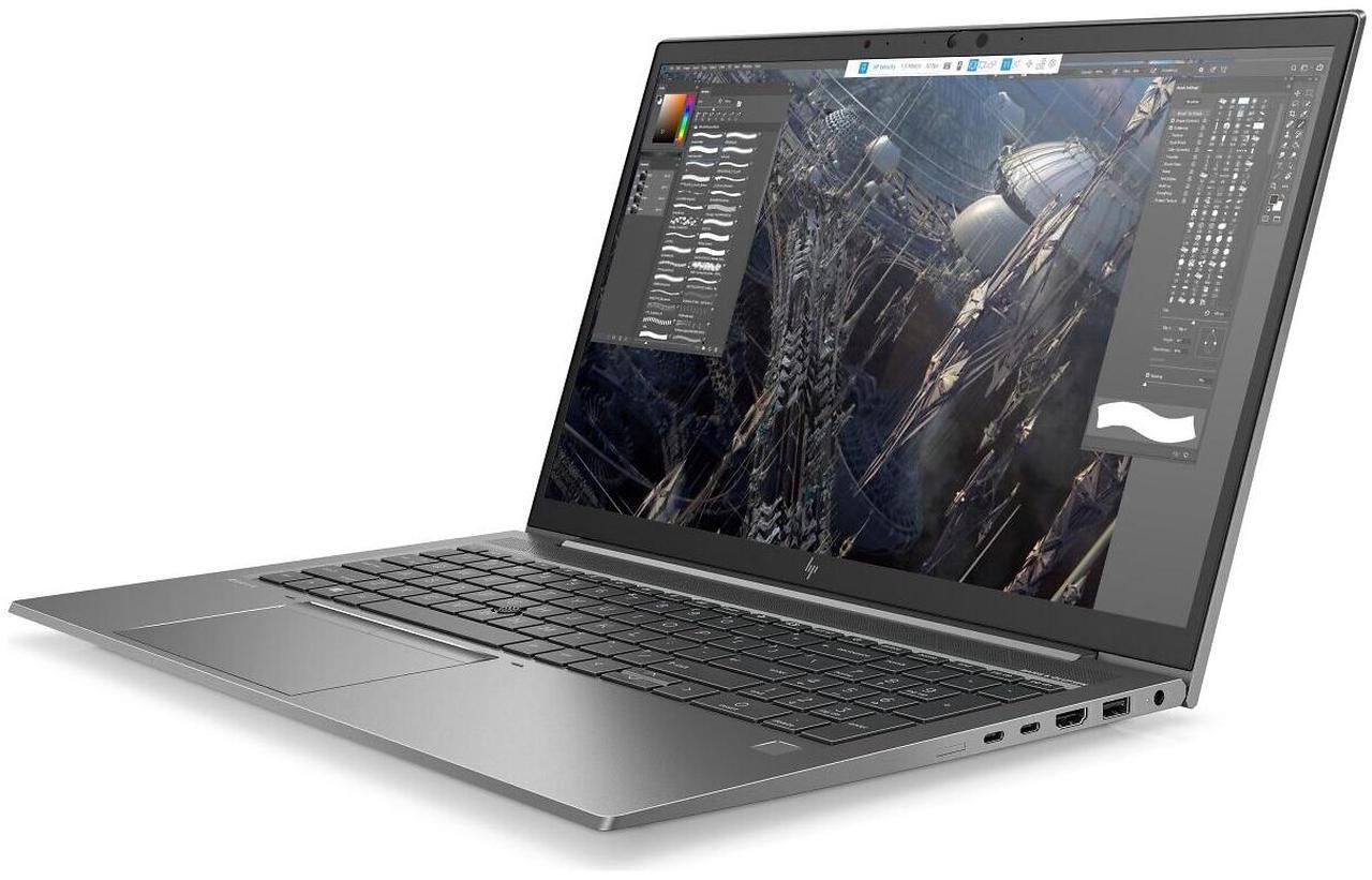 Alt view image 3 of 6 - HP ZBook Firefly 15 G7 15.6" 1920x1080 FHD Mobile Workstation PC, Intel Core i7-10510U 1.8GHz, 32GB DDR4 RAM, 1TB NVMe SSD, UHD Graphics, Windows 11 Pro Grade A