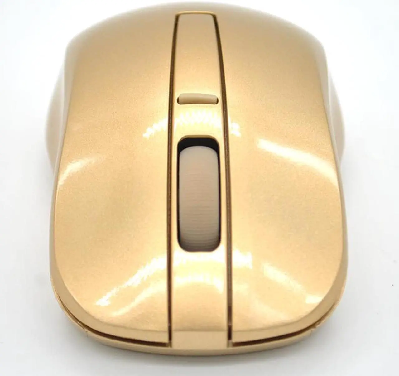 Alt view image 2 of 6 - Popular Golden Mice 2.4GHZ Gold Wireless Mouse Wifi Gaming Mouse for Laptop PC Computer Gamer Loved