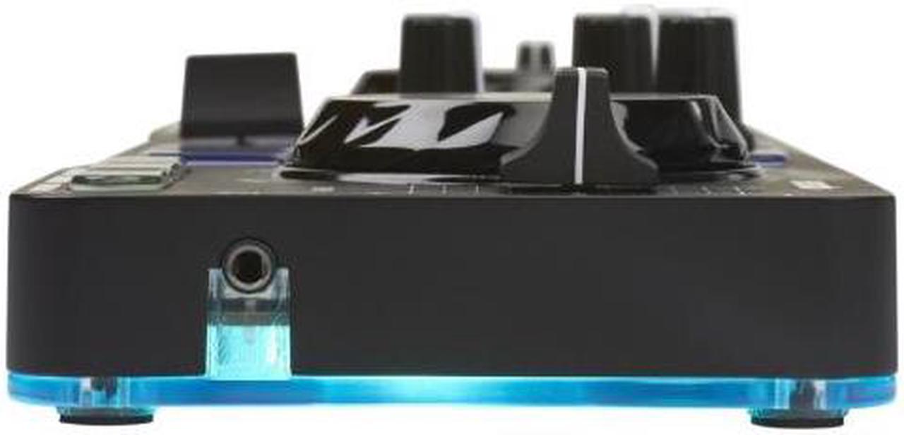 Alt view image 2 of 9 - Hercules DJCONTROL STARLIGHT Compact DJ Controller w/Built-in Serato Sound Card