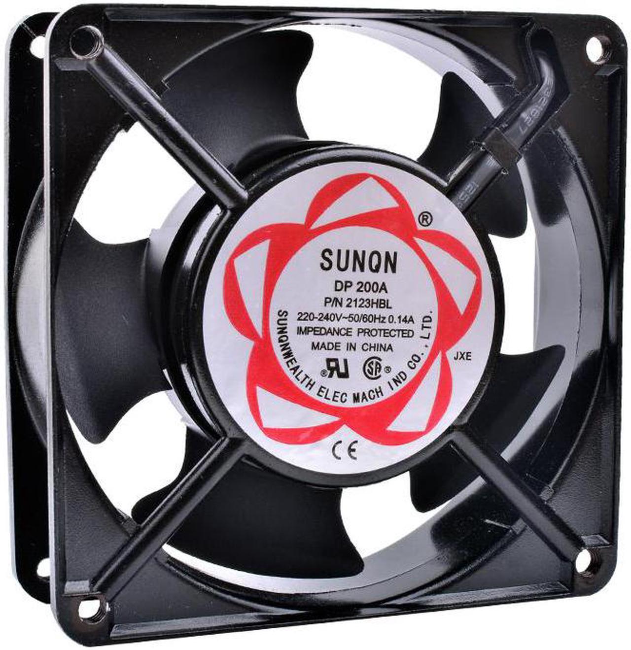 DP200A P/N2123HBL 12cm 120mm 12038 220V Cabinet metal cooling fan