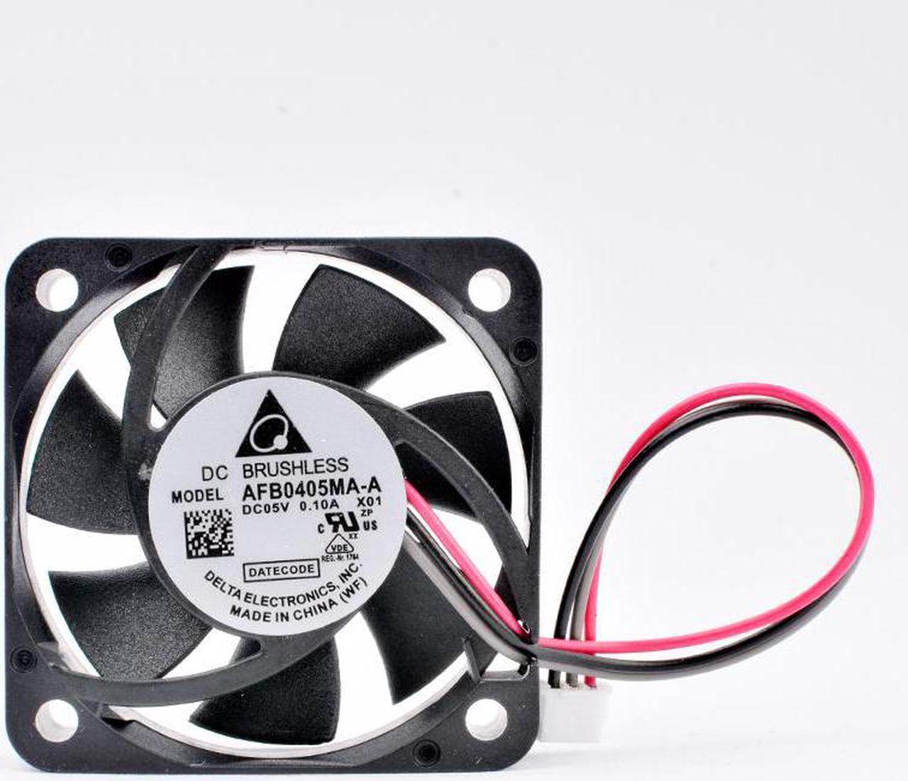 AFB0405MA-A 4cm 40mm fan 40x40x10mm DC5V 0.10A Dual ball bearing 3-line cooling fan for micro device router