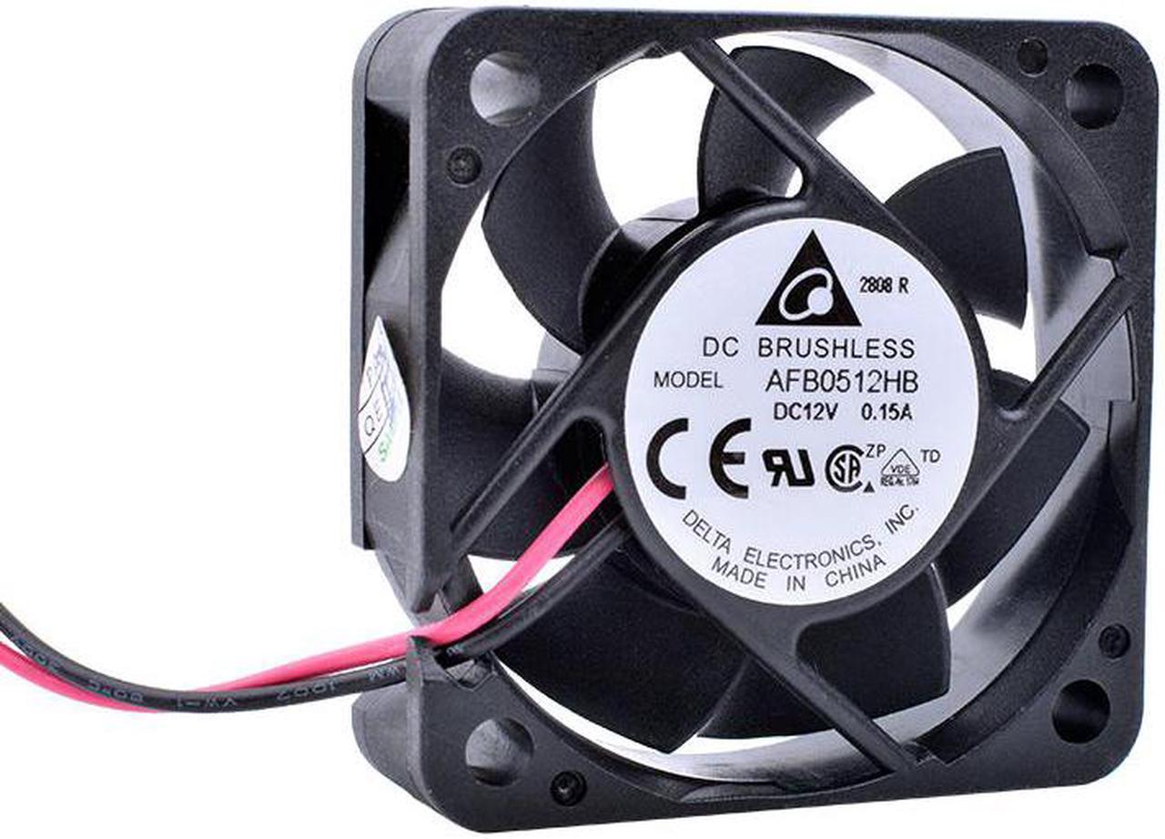 AFB0512HB 5cm 5015 50x50x15mm DC 12V 0.15A Double ball bearing large air volume cooling fan