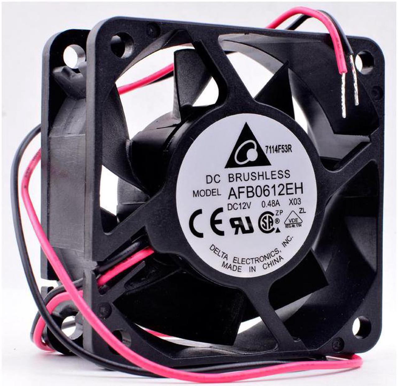 AFB0612EH 6cm 6025 12V 0.48A inverter chassis large air volume cooling fan