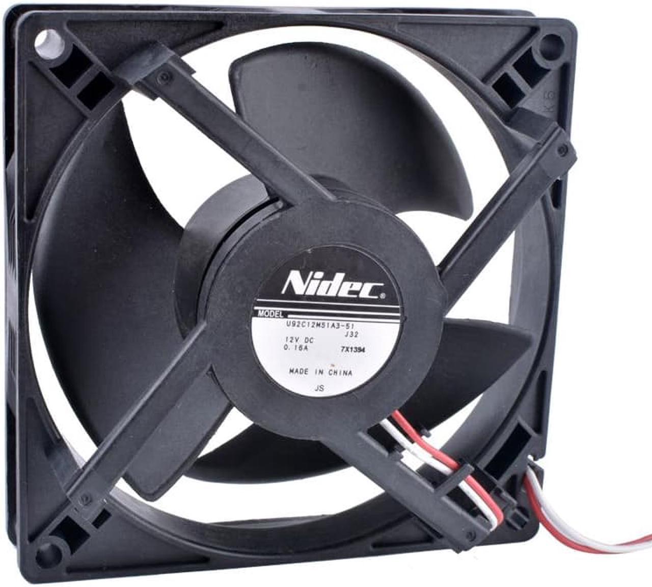 binding U92C12MS1A3-51 12V 0.16A Refrigerator cooling fan