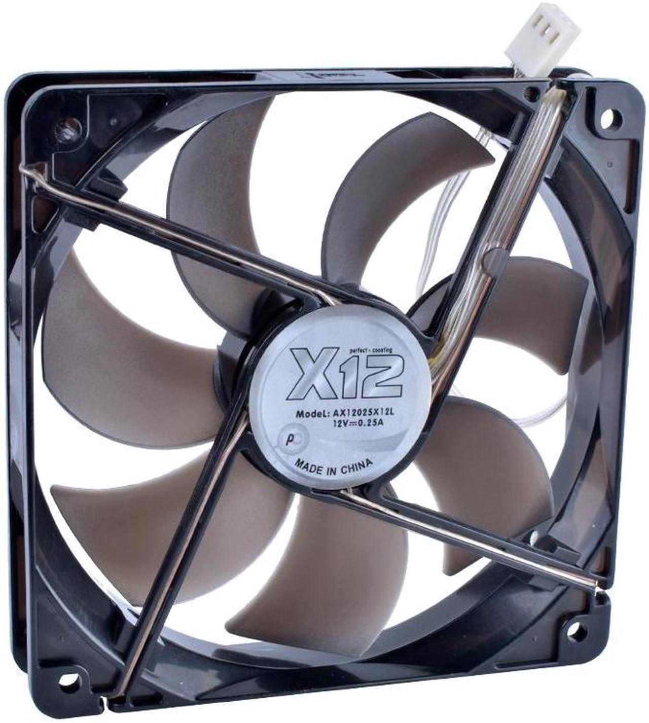 12025 12cm 120mm fan 120x120x25mm 12V 0.25A  speed monitoring computer CPU cooler fan chassis fan blue light