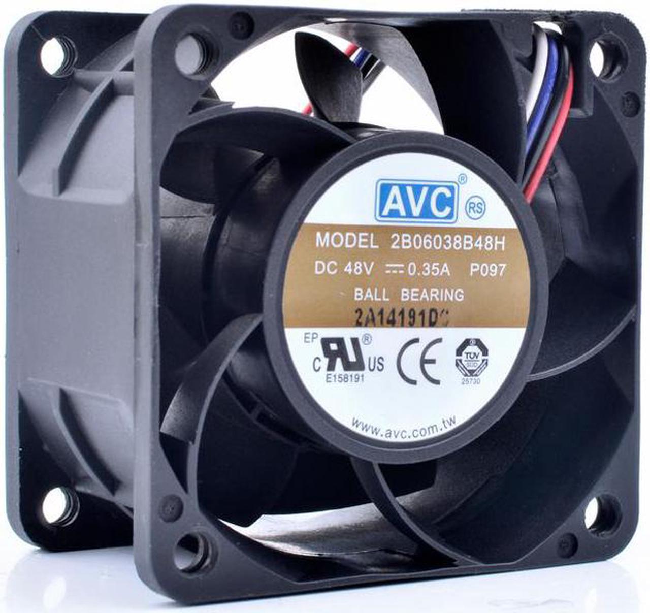 2B06038B48H 6cm 6038 60x60x38mm 48V 0.35A communication server inverter cooling fan