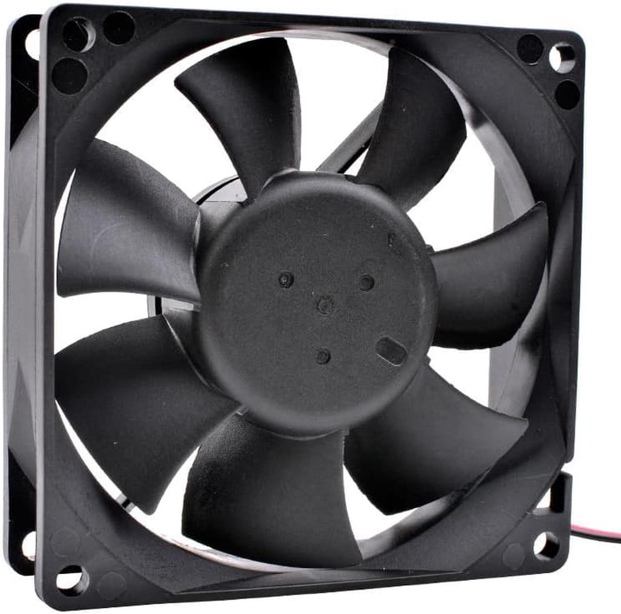 Alt view image 3 of 4 - AFB0824SH 8cm 80x80x25mm DC24V 0.33A 2 lines double ball bearing large air volume inverter cooling fan